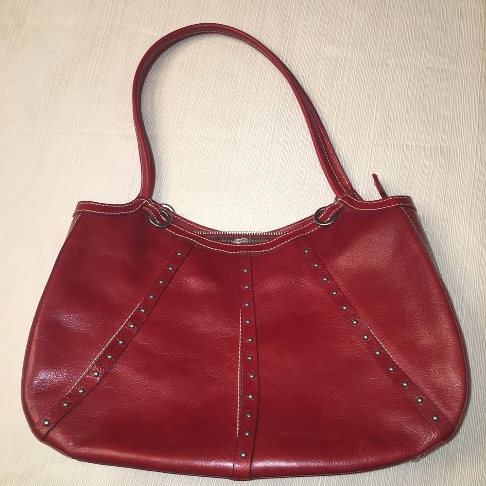 Maxx New York red handbag